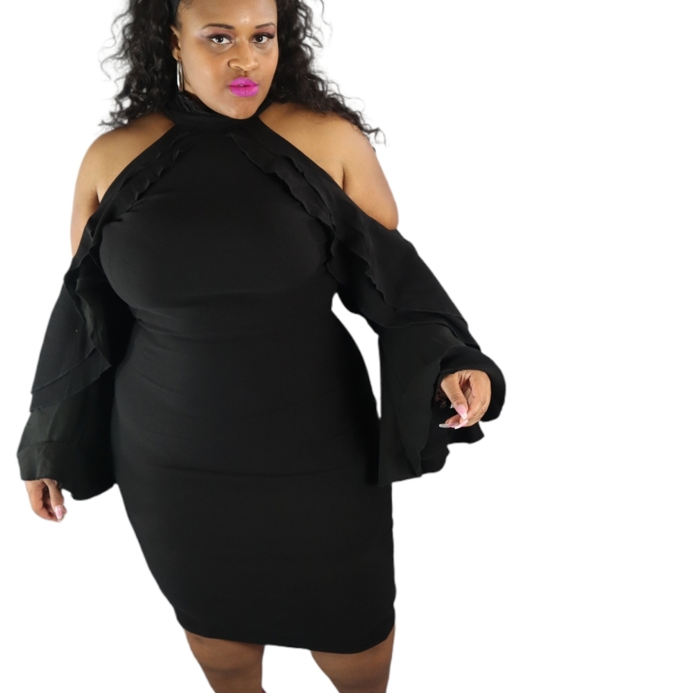 Flyyyyy Girl Dress (Black)